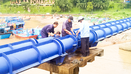 Thông báo V/v kế hoạch cải tạo tuyến ống cấp nước DN 300 đường Hai Tháng Tư