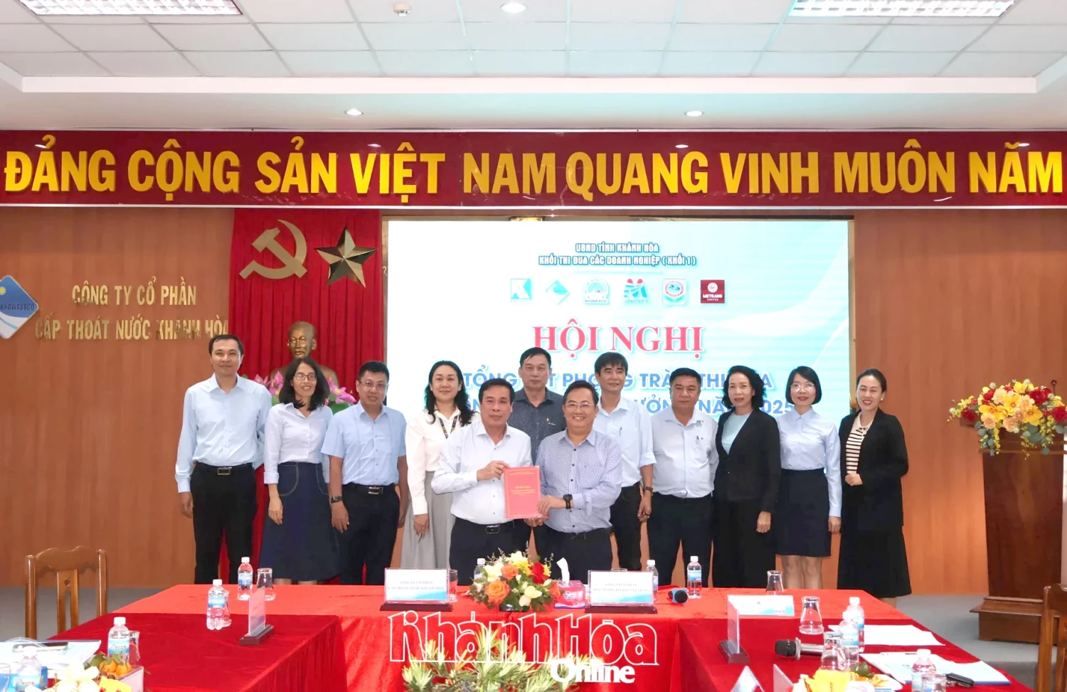 Khối thi đua các doanh nghiệp tổng kết phong trào thi đua năm 2025